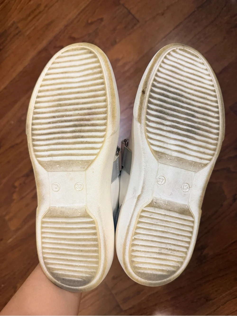 Bershka Woman’s Pink Accent Athletic Sneakers